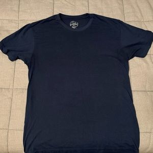 True Classic Men Navy Shirt Medium